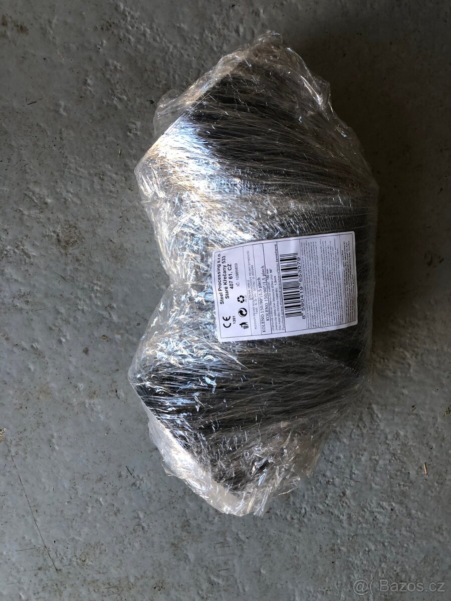 M.A.T. Koleno kouřové 150mm/90° - 3