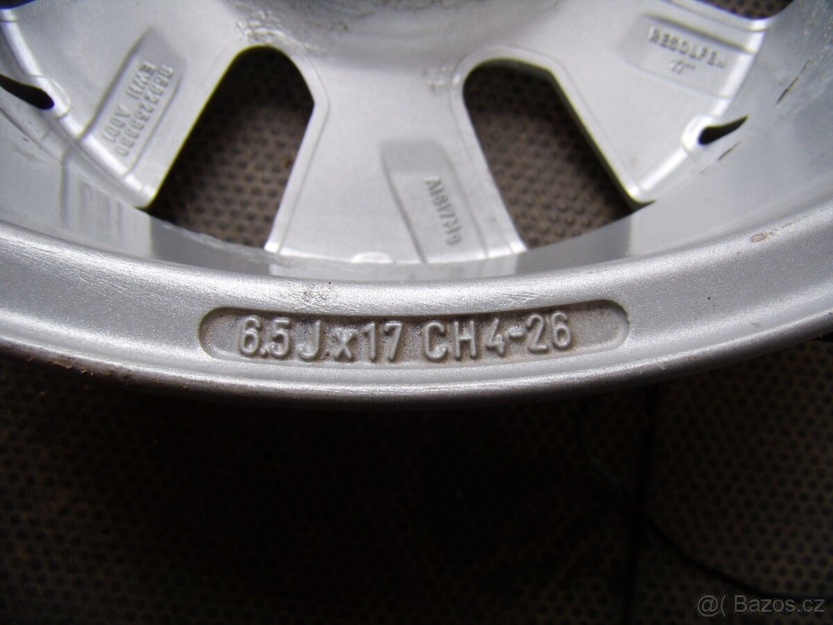 Aludisky Citroen C4/ Piccaso/ Grand 4x108 6,5x17 ET26 - 3