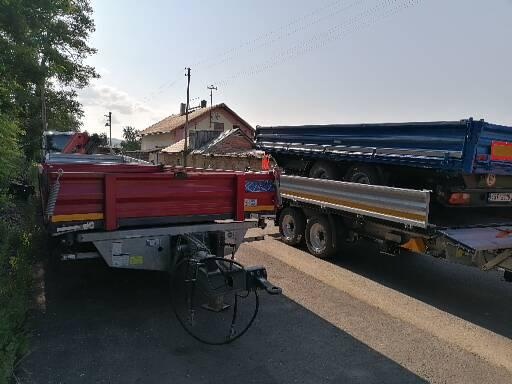 Traktorový přívěs tandemový sklápěcí agro hák - 3