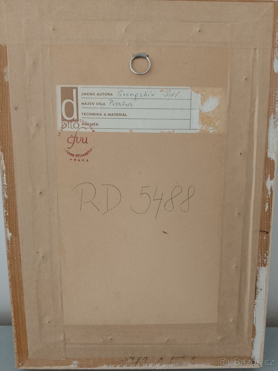 Obraz Praha - J. Švengsbír - 3