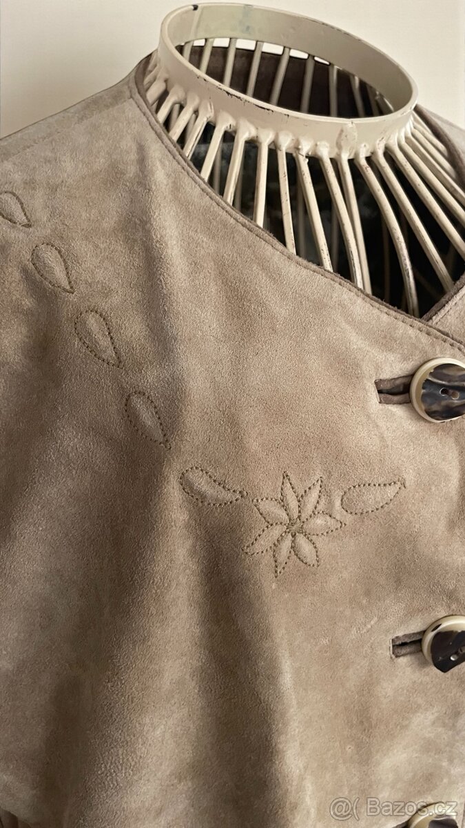 Dámská kožená bunda vel. 44 - 3