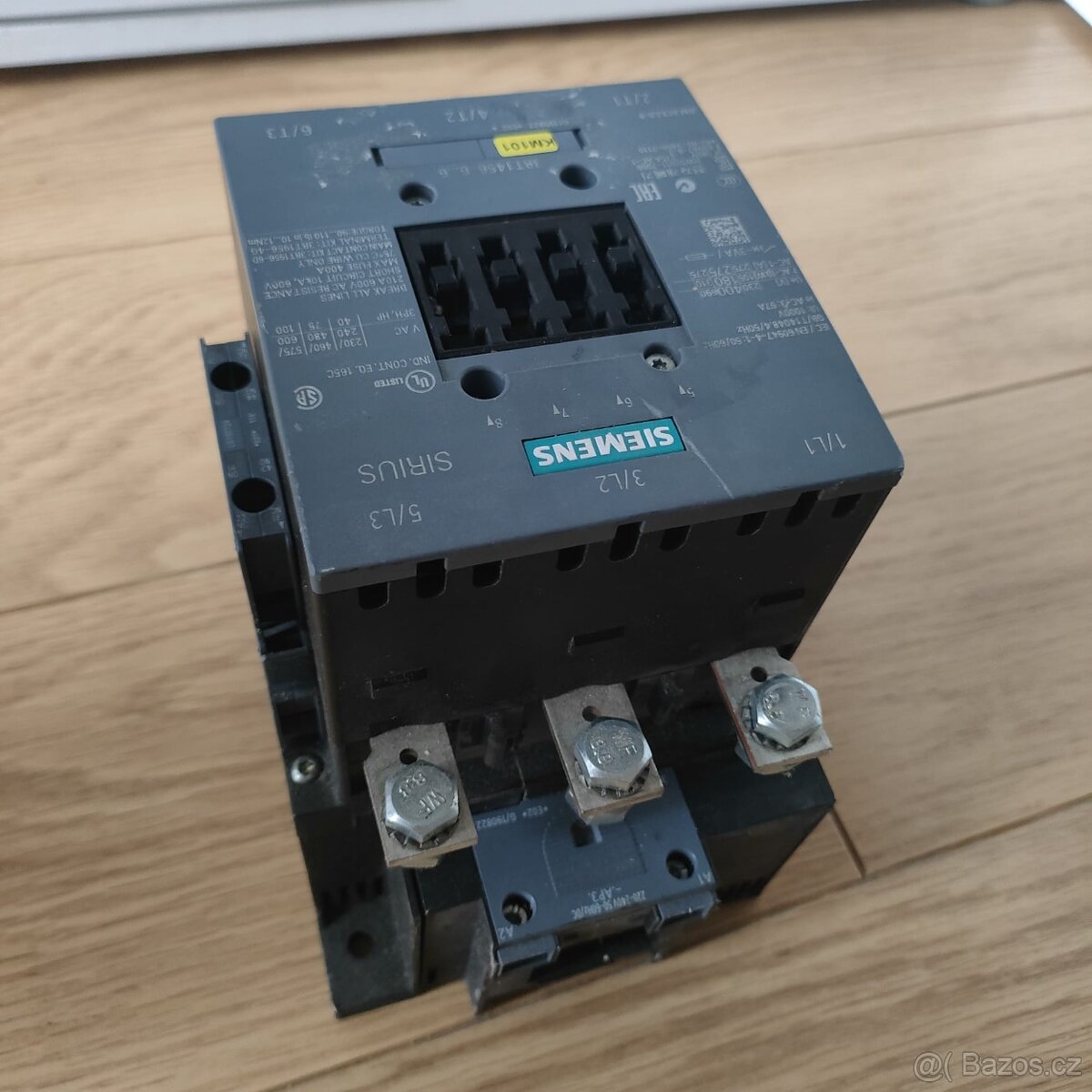 Siemens 3RT1456-6AP36 stykač 3 spínací kontakty 1 ks - 3