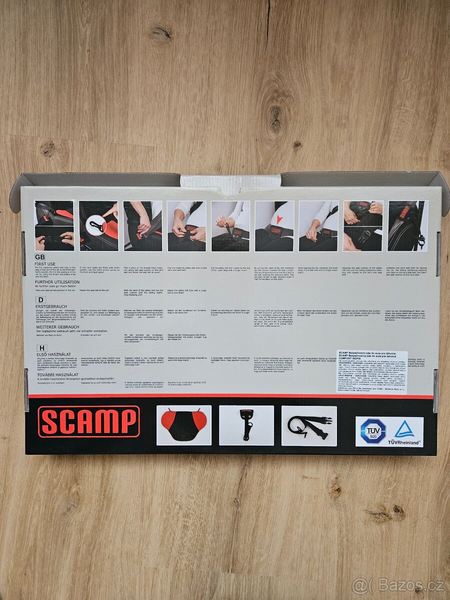 Těhotenský pás do auta SCAMP - 3