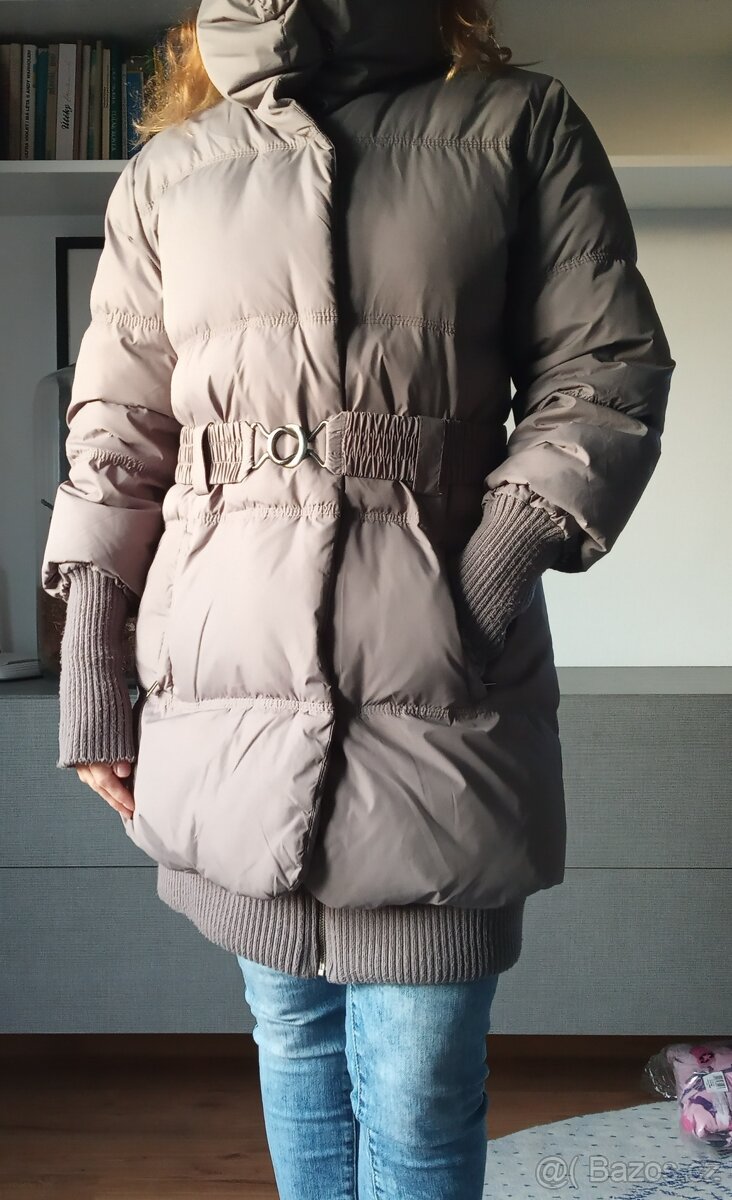 Zimní PÉŘOVÁ bunda kabát NEW YORKER v.40/M/L –JAKO NOVÁ - 3