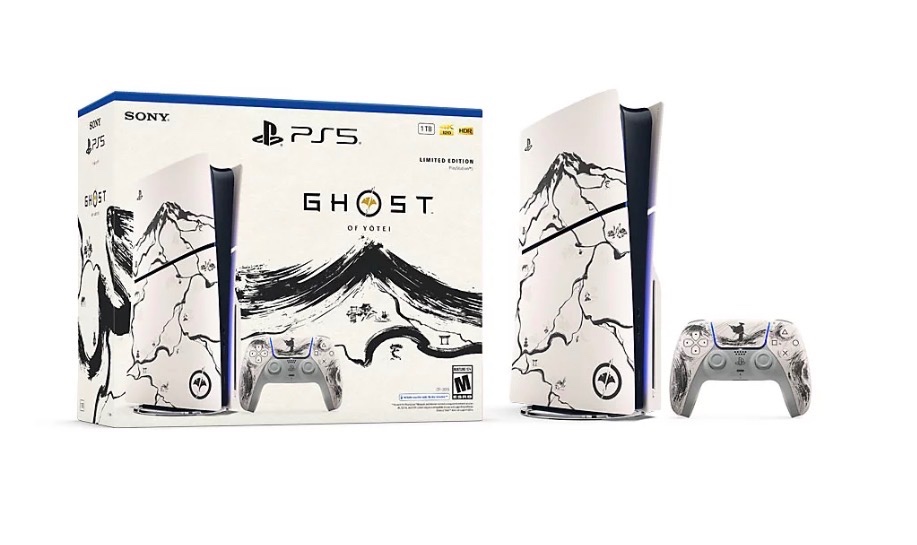 Sony PS5 Slim Ghost Of Yotei Black Limited Edition - 3