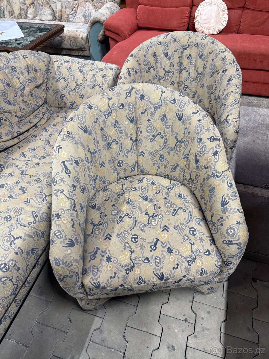 Sedací souprava + 2 křesla - 3