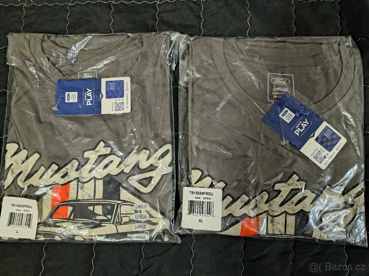 Pánské tričko Ford Mustang - originál Ford, dovoz z USA - 3