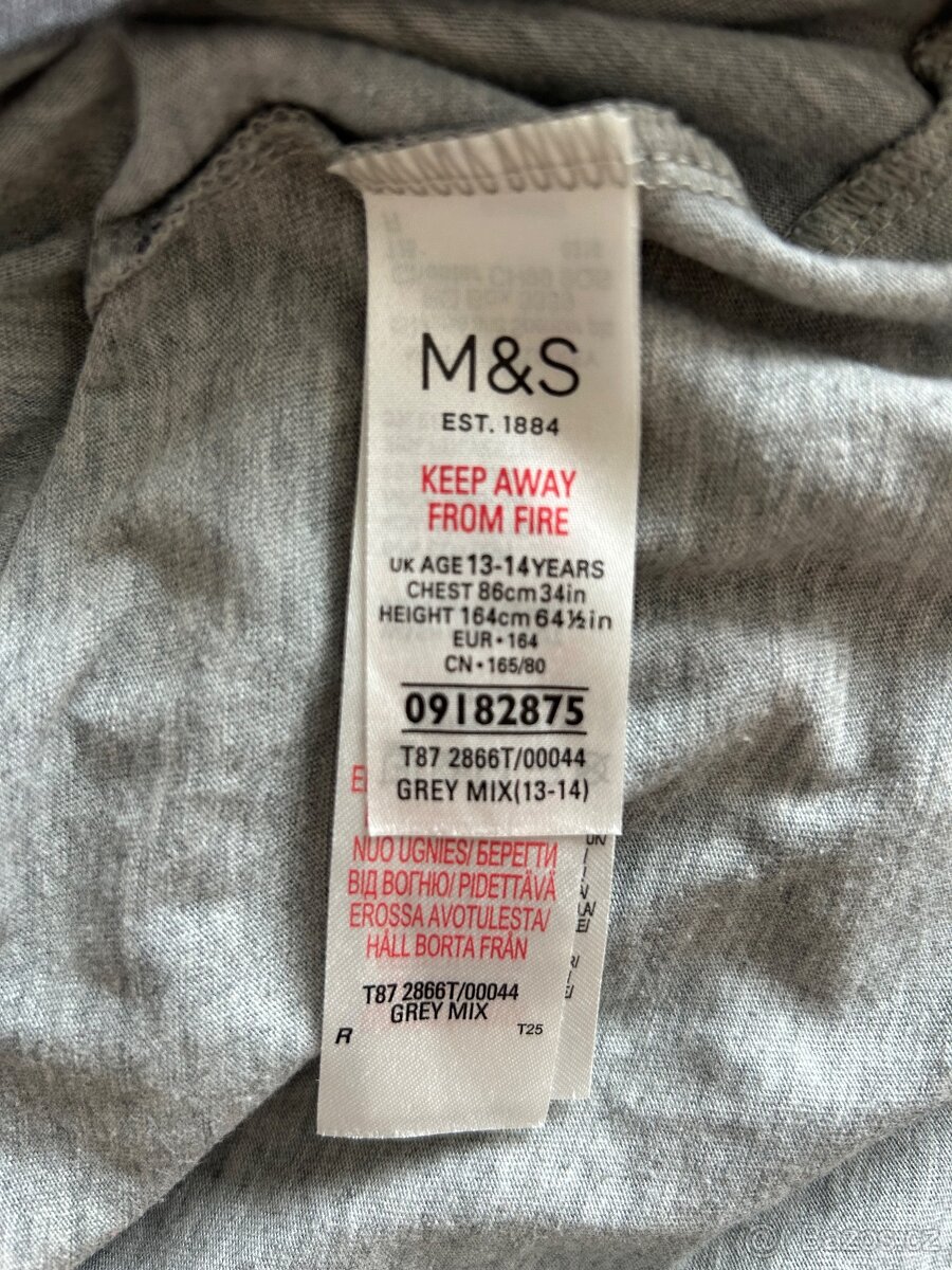 Marks & Spencer- tričko s gorilou - 3