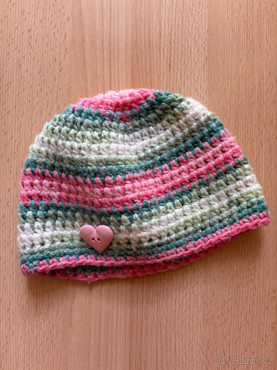 Zimní čepice vel. cca 6-8 let - 3