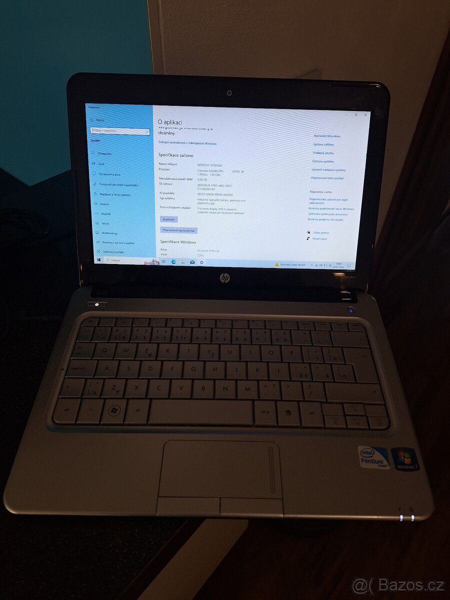 Prodám 11,6" notebook HP Pavilion DM1 - 3