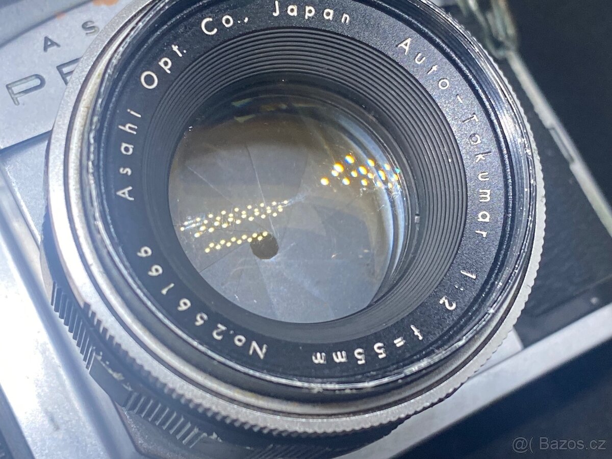 Asahi Pentax S2 + Auto Takumar 55mm f/2 – plně funkční - 3