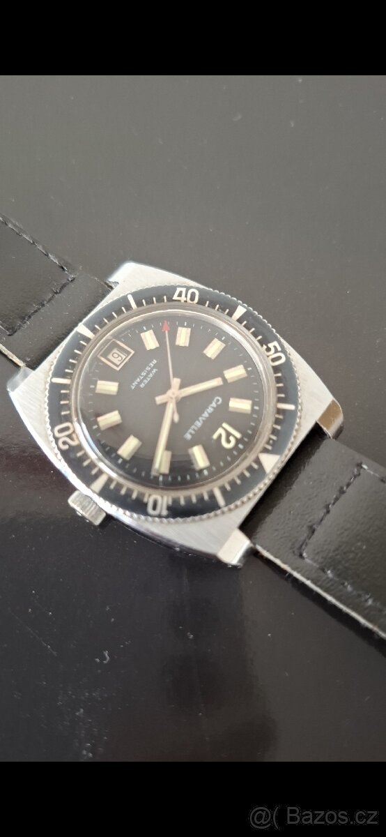 Panske svycarske vintage hodinky - 3