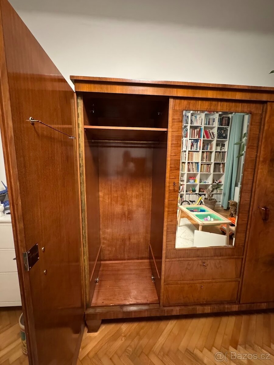 2× masivní dubové skříně – TOP stav, sleva 50 %, Brno-střed - 3