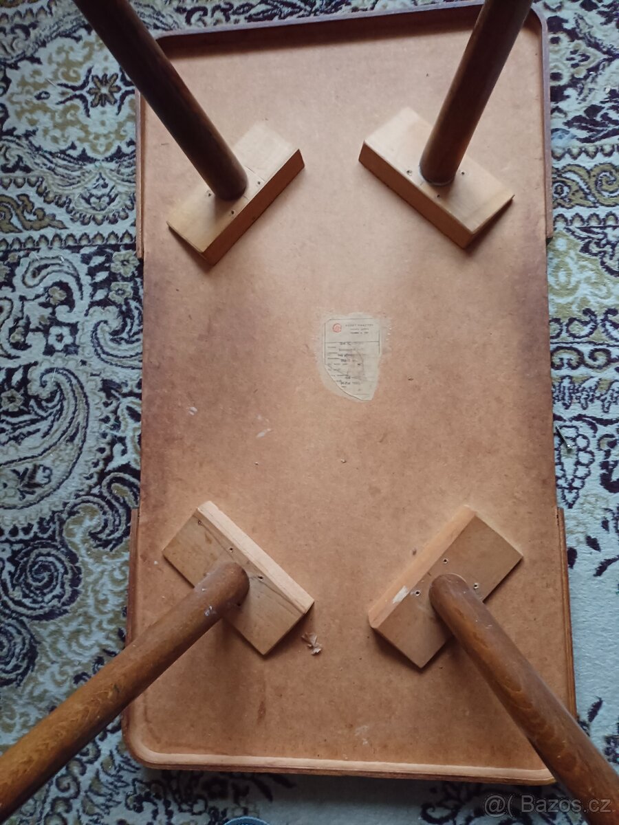 Retro stolek Brusel - 3