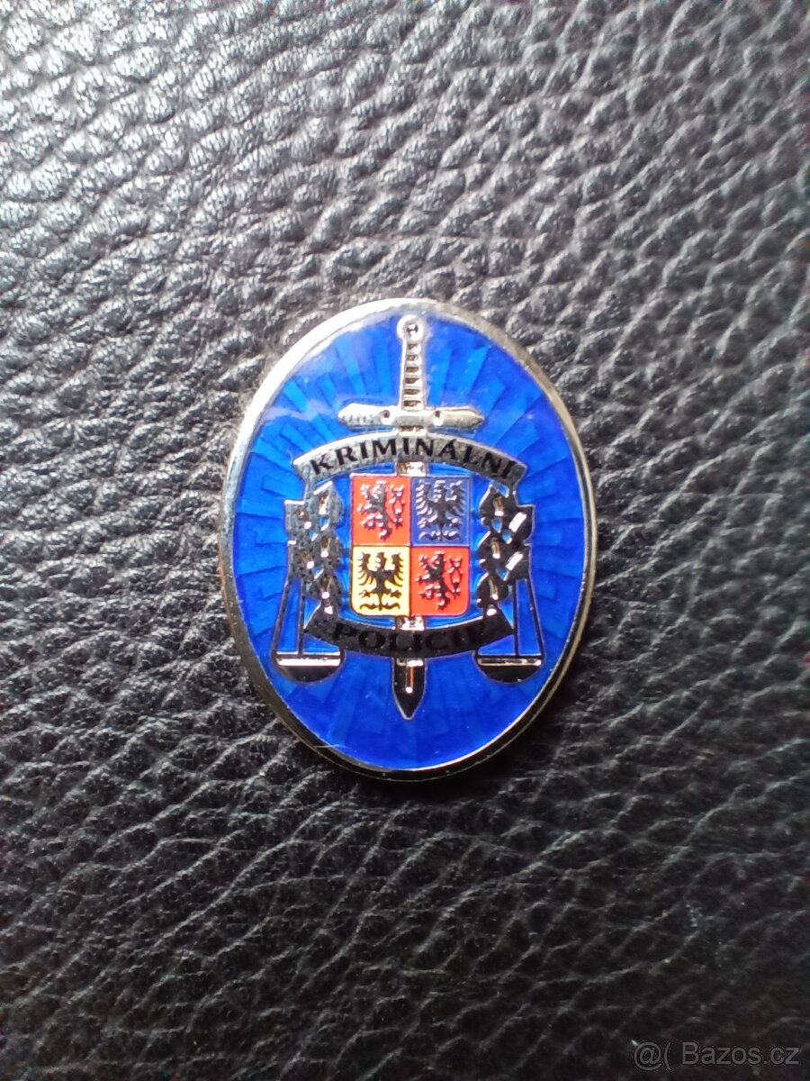 Originální odznak klopový (K.POLICIE) - 3