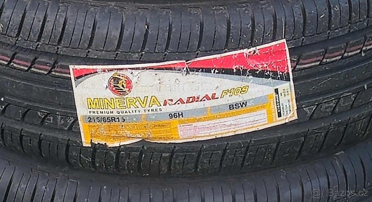 215/65/16 Minerva - letní - nepoužité pneu - 3