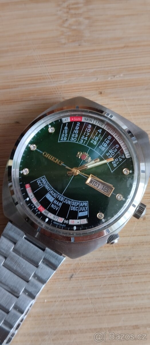 hodinky ORIENT AUTOMATIK MULTIKALEDAR,NOVÉ - 3