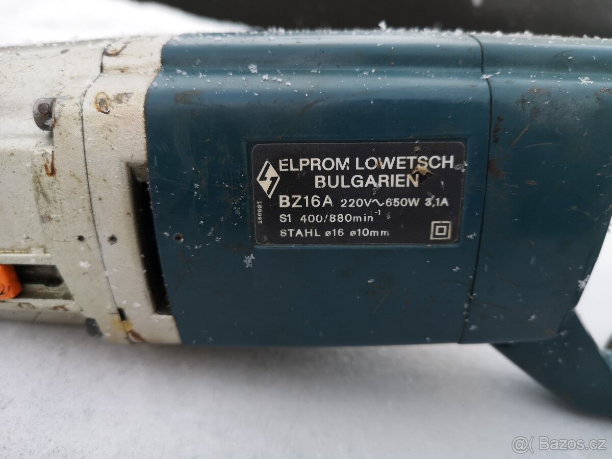 Elektrická vrtačka velká - 3