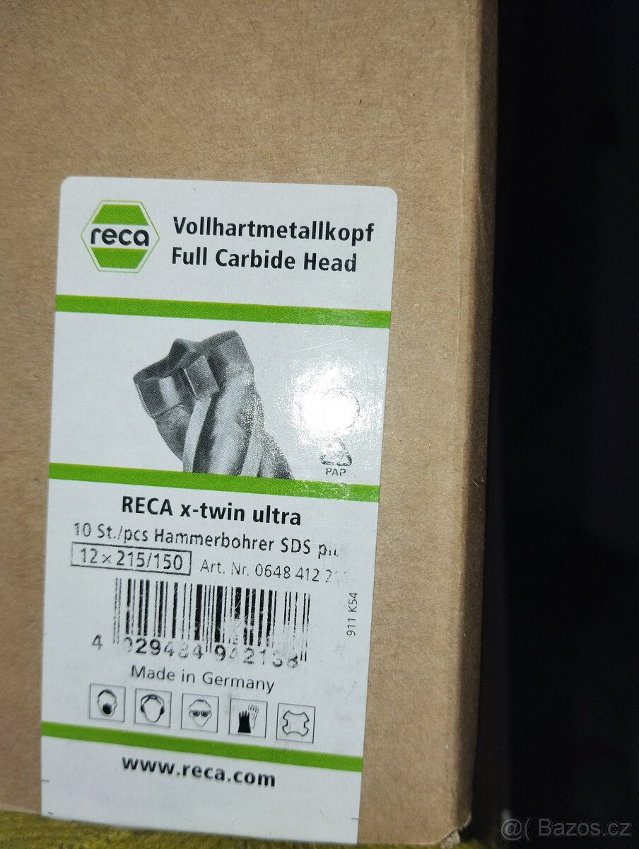 Vrtáky SDS karbidové 10/12 - 3