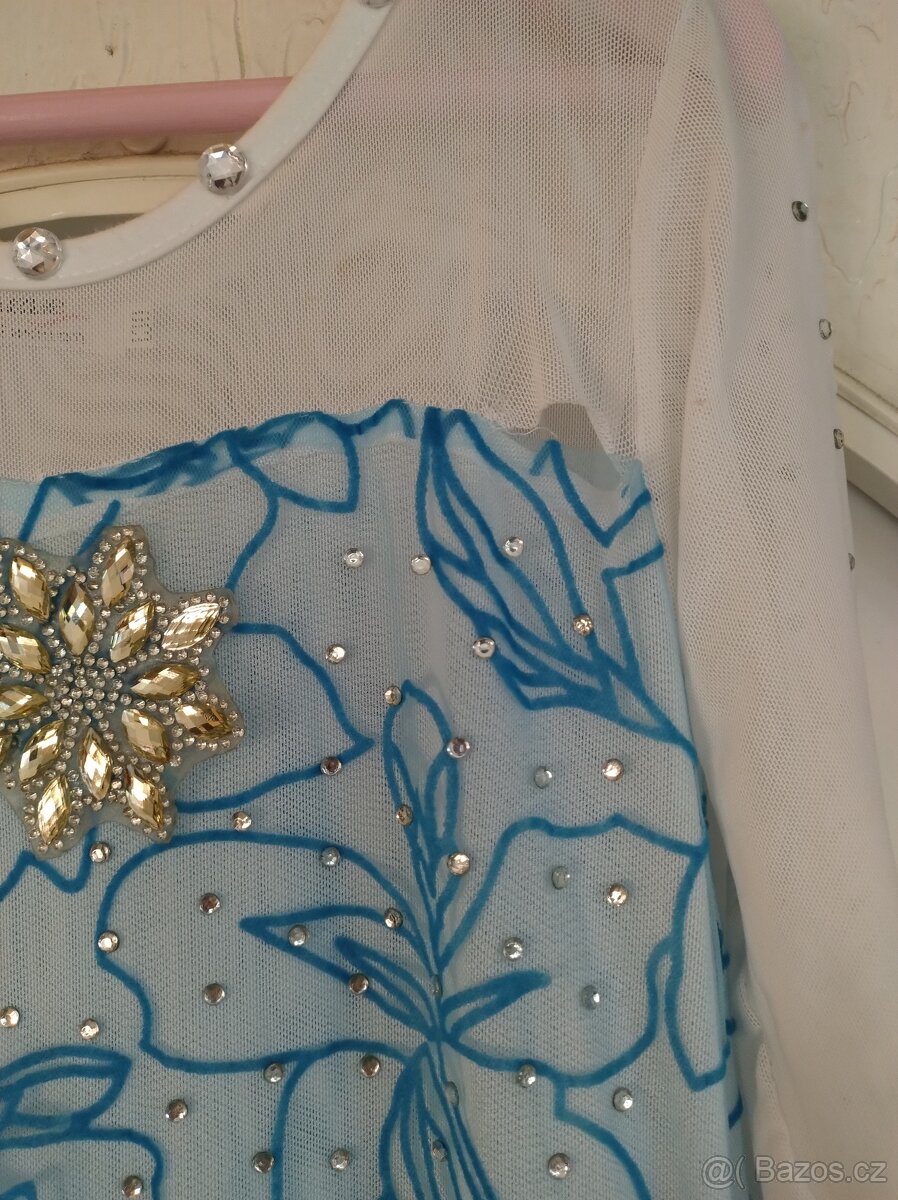 Maškarní kostým Elsa vel.130 - 3