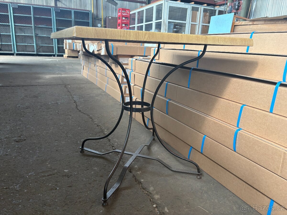 Venkovní stoly 80x80 cm + venkovní židle - 3