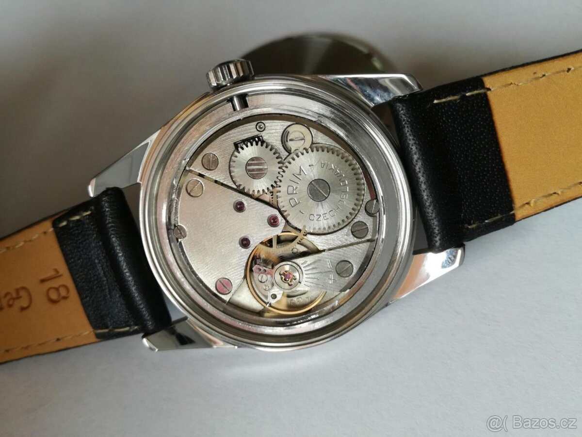 PRIM DIPLOMAT modrý ciferník TOP stav - 3