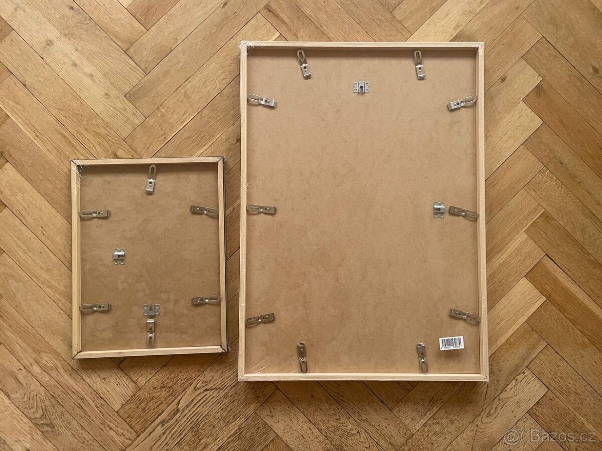 Prodám nové dřevěné výměnné rámy se sklem – výprodej skladu - 3