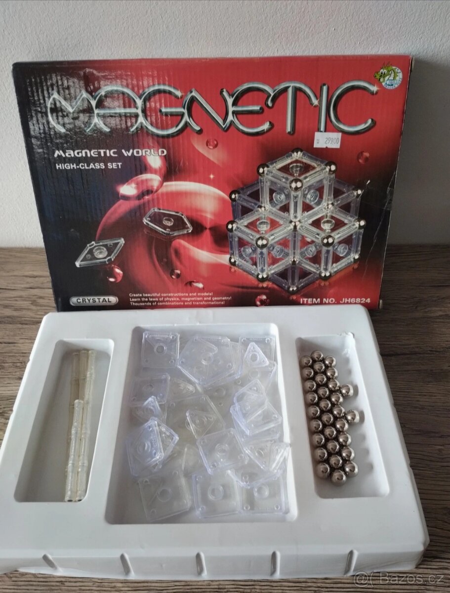 Magnetická stavebnice krystaly - 3
