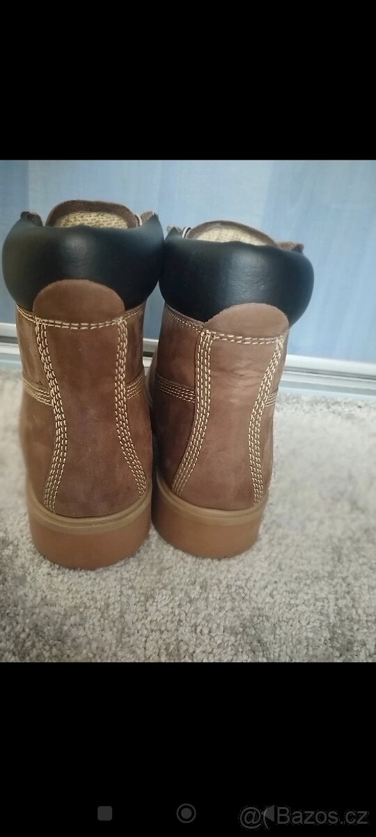 Land rover kožené kotníkové boty - 3