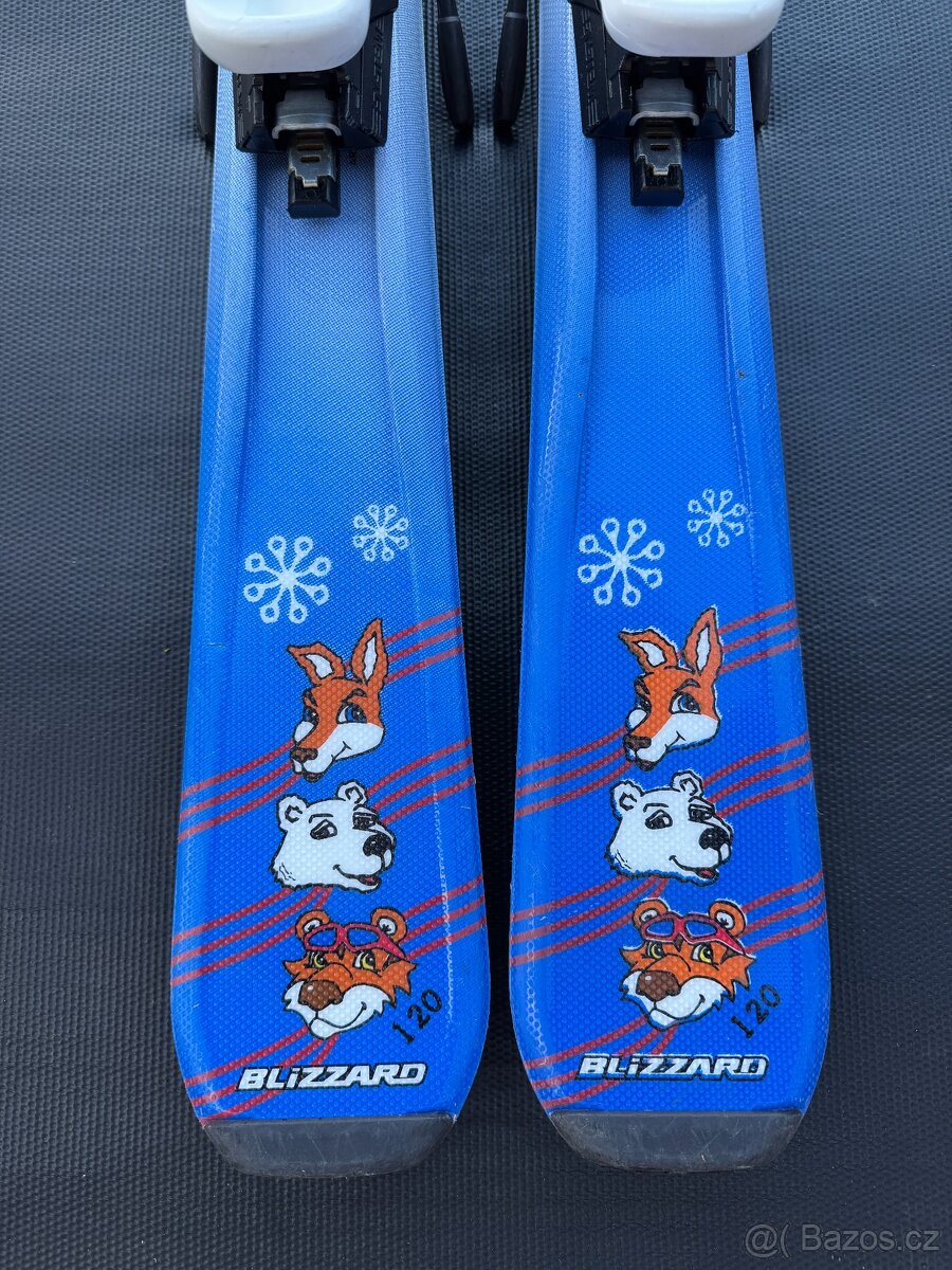 Zachovalé dětské lyže BLIZZARD 70 / 110 / 120 cm - 3