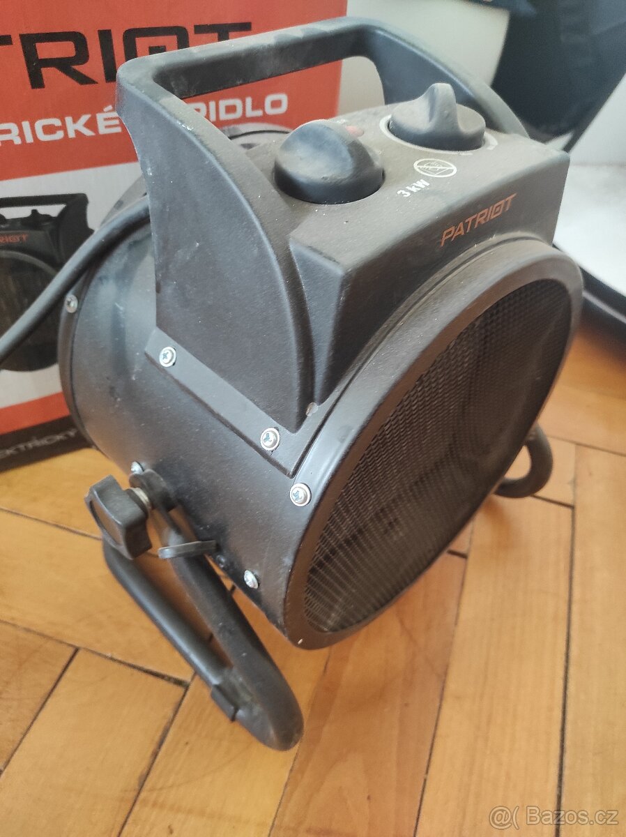 Přímotop, elektrické topidlo PATRIOT 3kW - 3