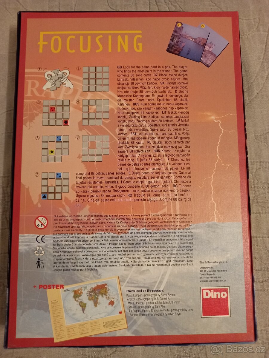 Focusing National Geographic - stolní hra - 3
