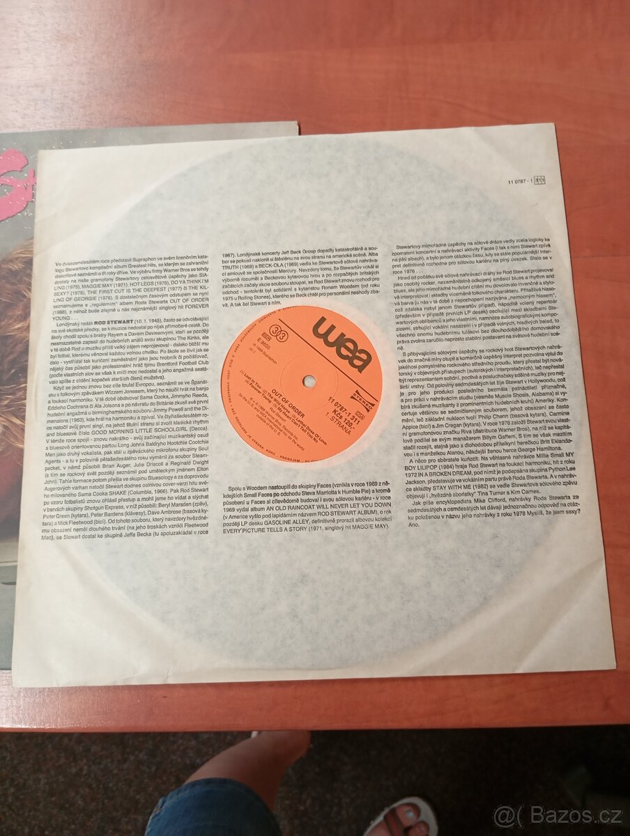 LP Out of order Rod Stewart - 3