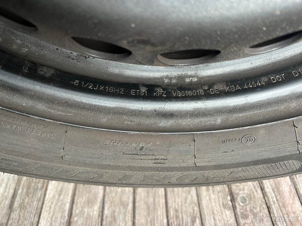 Prodám Plechové Disky Originál Vw na t5, t6, 5x120, et 51. - 3