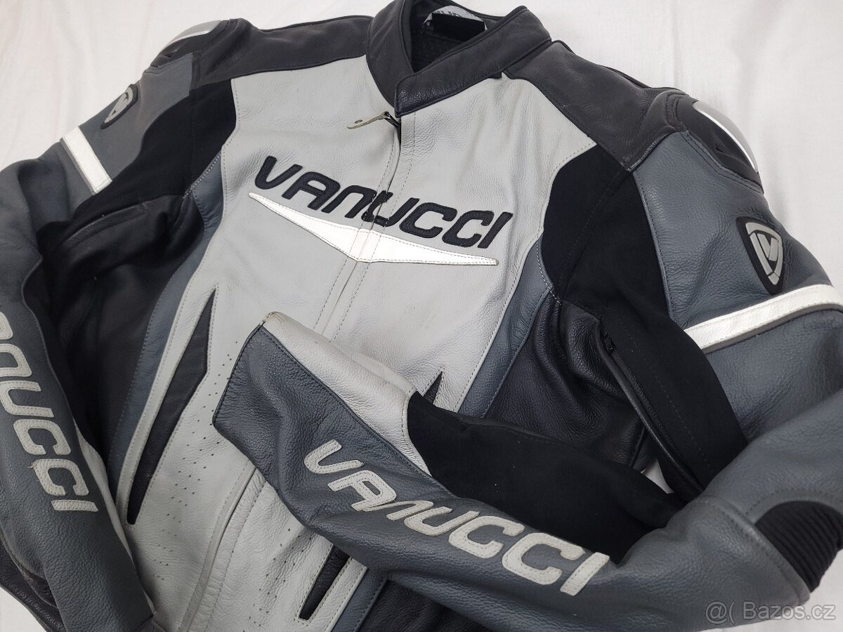 Vanucci VSJ Titan pánska kožená moto kombinéza L 52 - 3