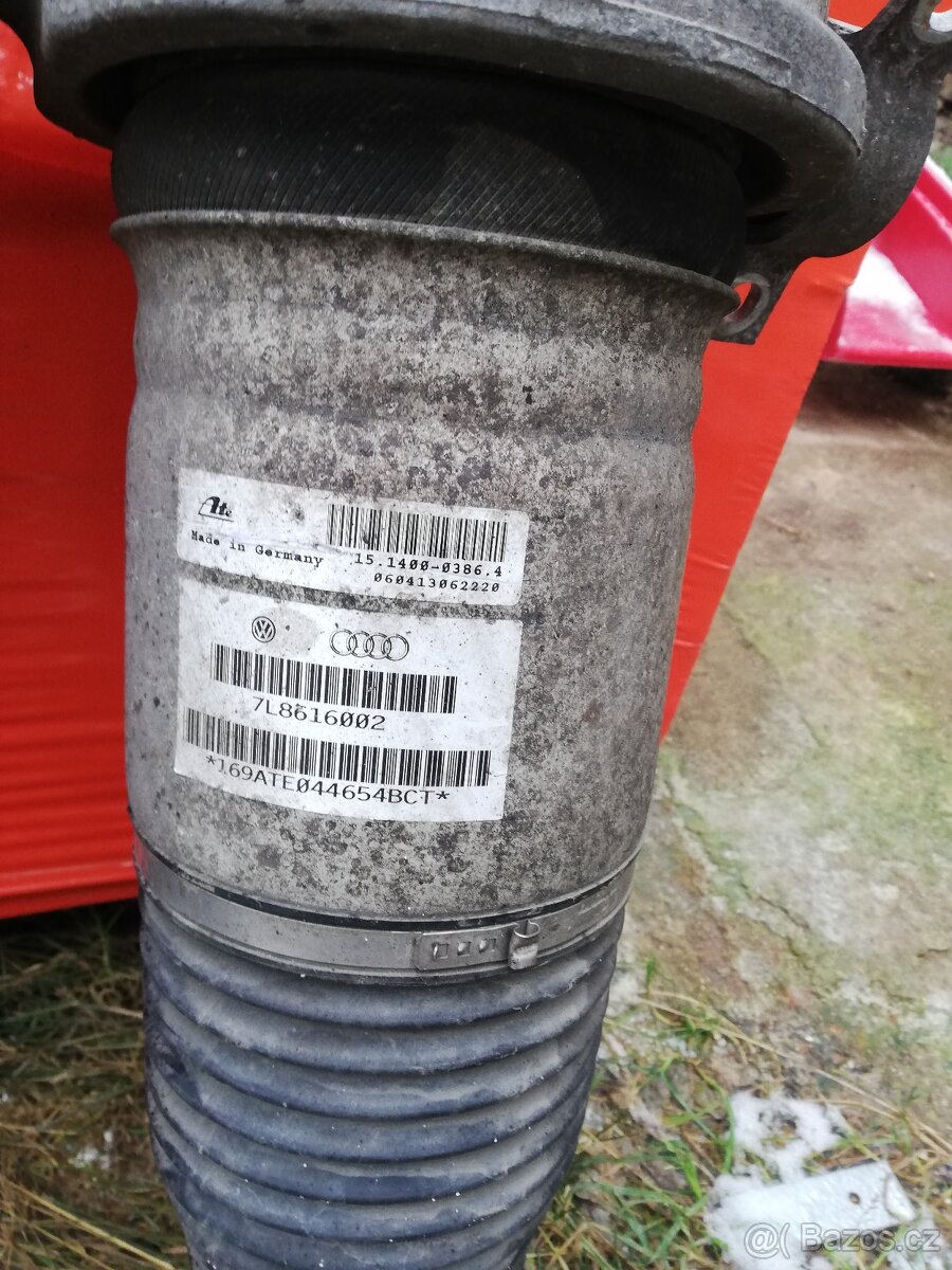 AUDI Q7 VW TUAREG ZADNÍ TLUMIČE PLATÍ DO SMAZÁNÍ - 3