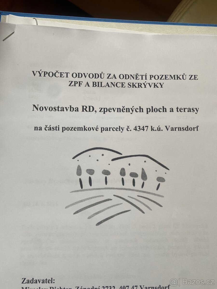 Stavebni pozemek+projekt domu 1172m2, Varnsdorf - 3