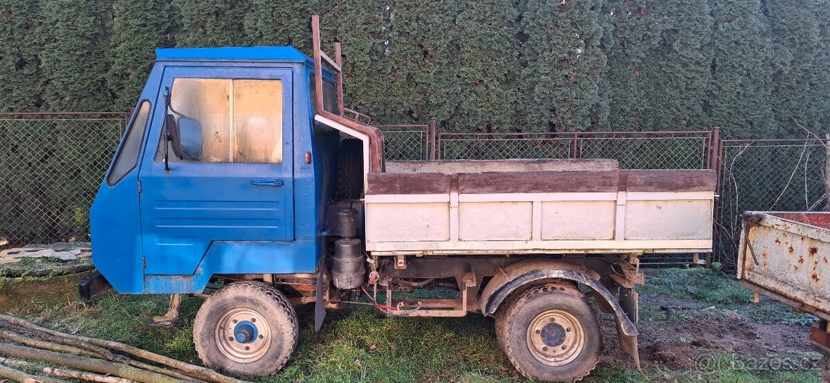 Prodám Multicar m25 třístranný sklápěč, s TP - 3