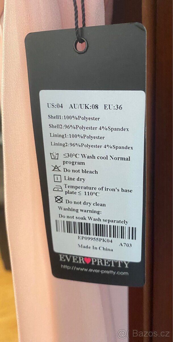 Plesové šaty vel. 36 - 3