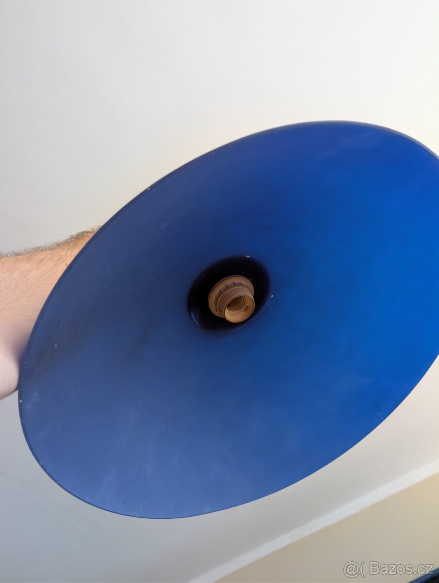 Modrý lustr použitý funkční - 3