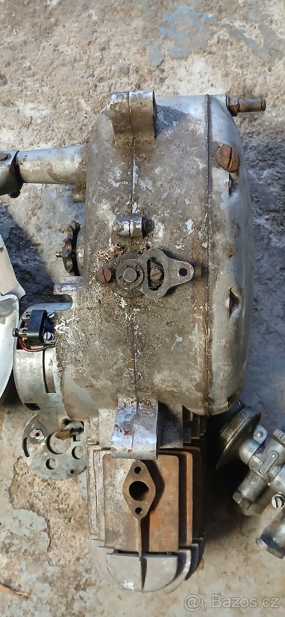 Jawa 555 / 550 pařez- motor. - 3