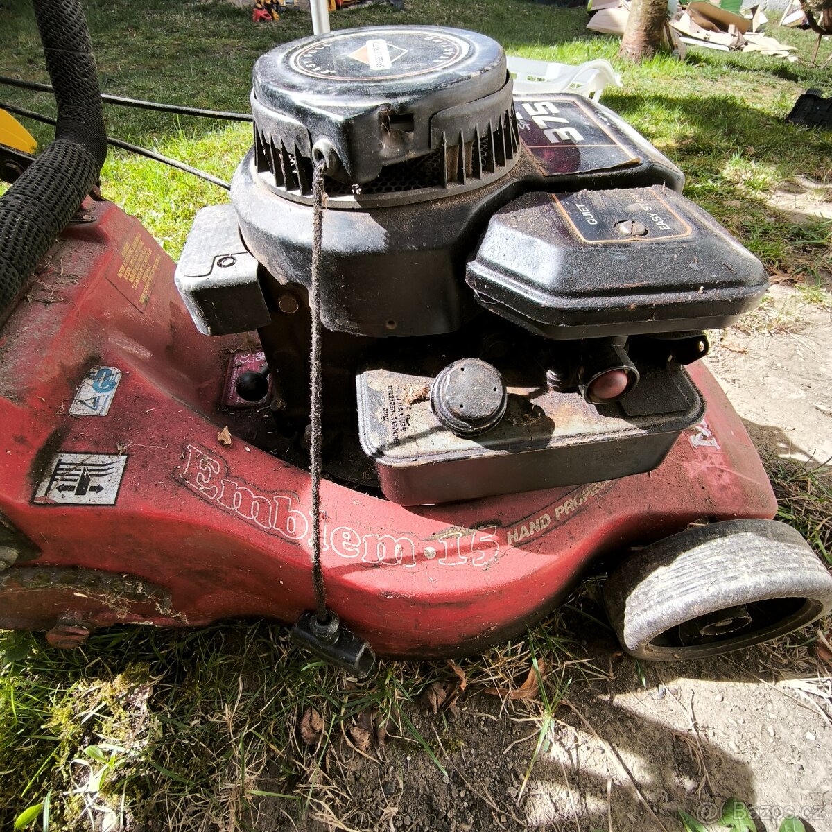 2× benzínová sekačka, ASIST + Mountfield (Briggs), na opravu - 3