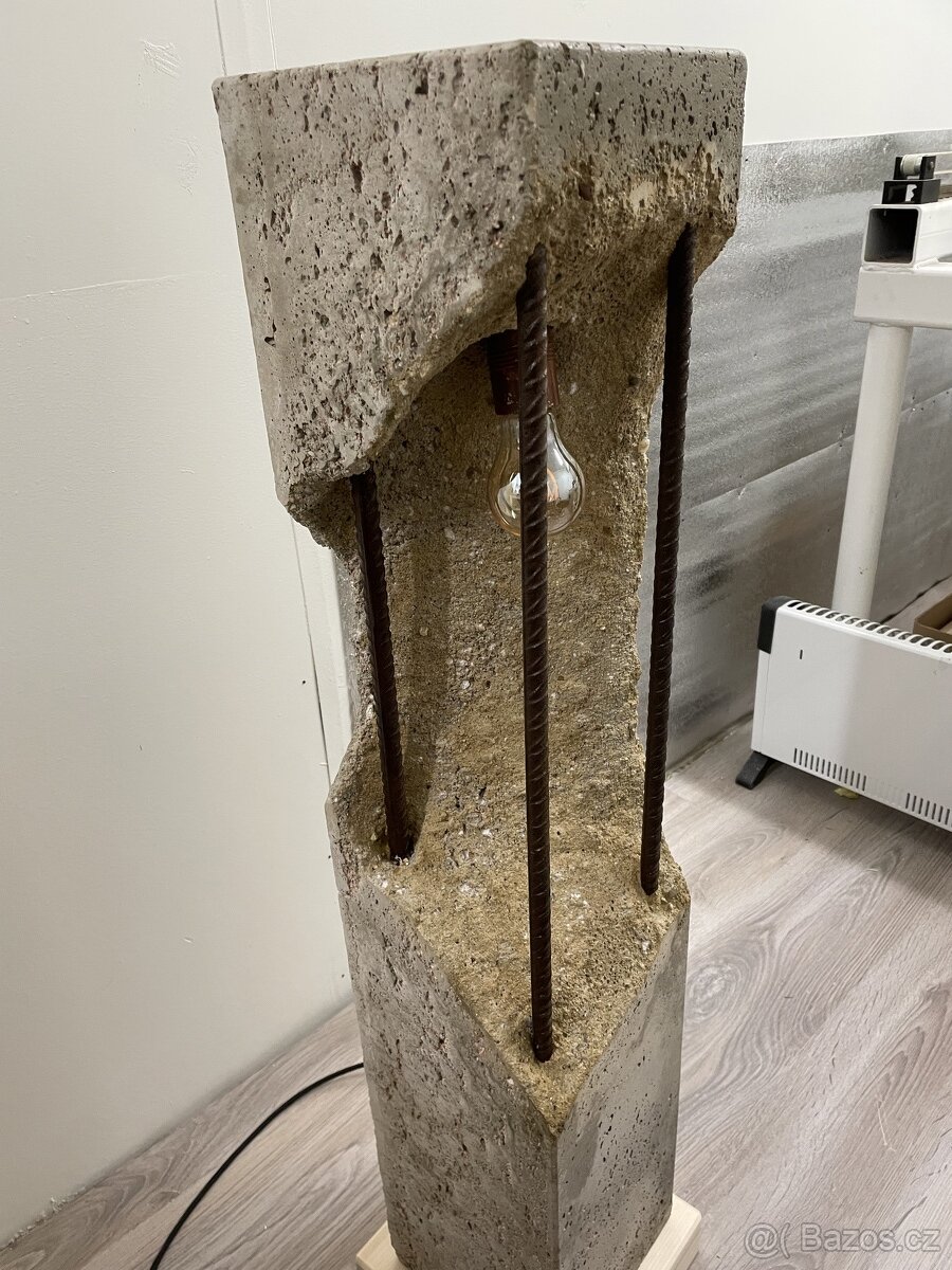 Betonová lampa - 3