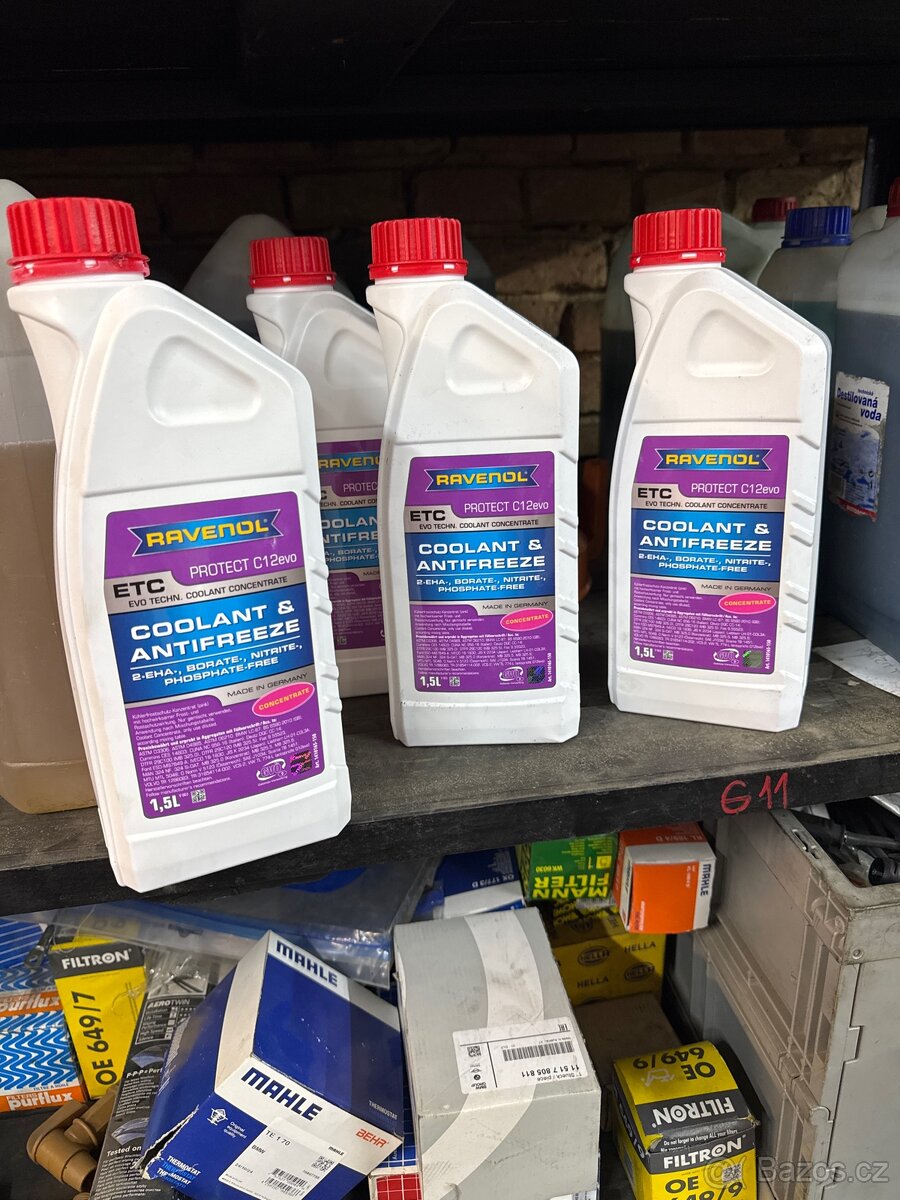 Ravenol ETC Chladicí kapalina(červená) g12/ G13 - 3