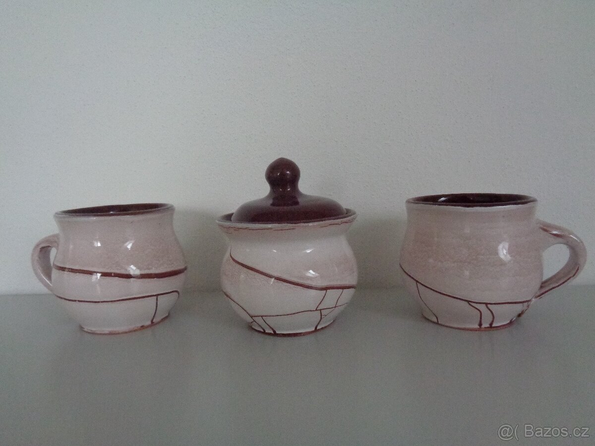 Dekorativní keramická souprava - 3