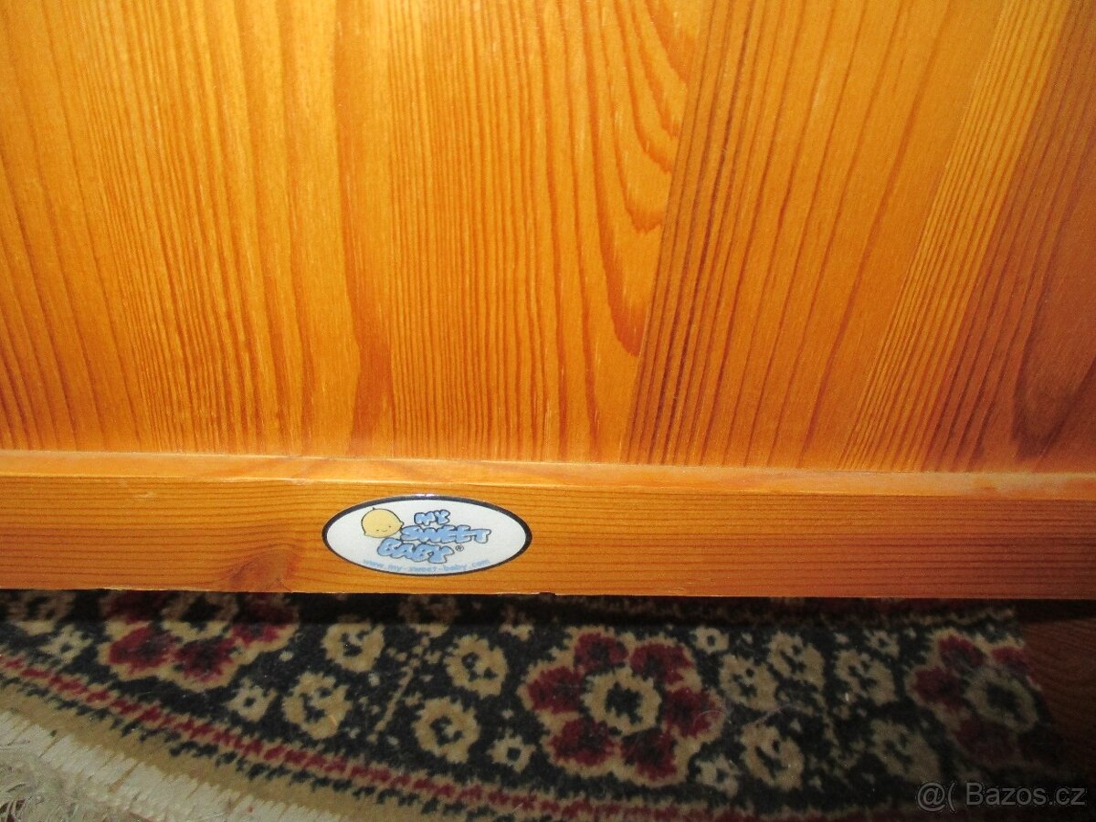 luxusní proutěný košík pro miminko MY SWEET BABY - 3