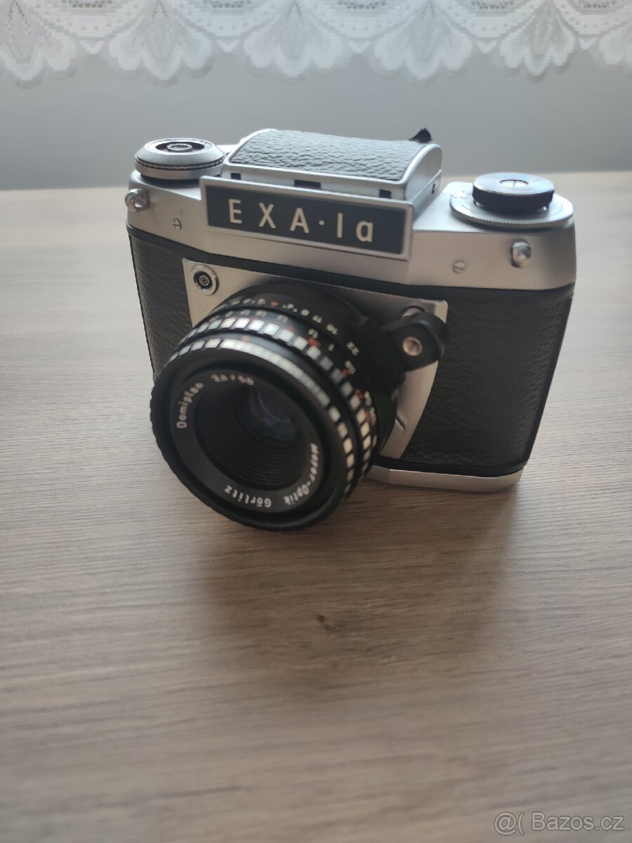 EXA Ia zrcadlovka + Meyer-Optik Oreston 50/1.8 + expozimetr - 3