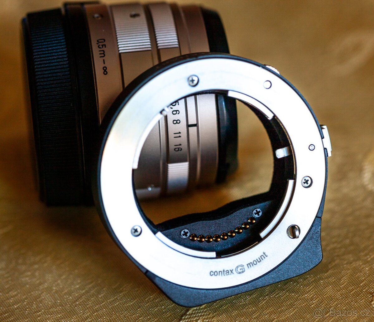 Techart TA-GA3 adapter - Contax G to Sony - 3