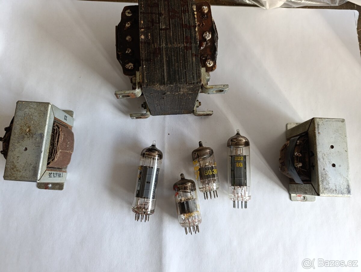 elektronkový zesilovač s el84 komponenty na stavbu - 3