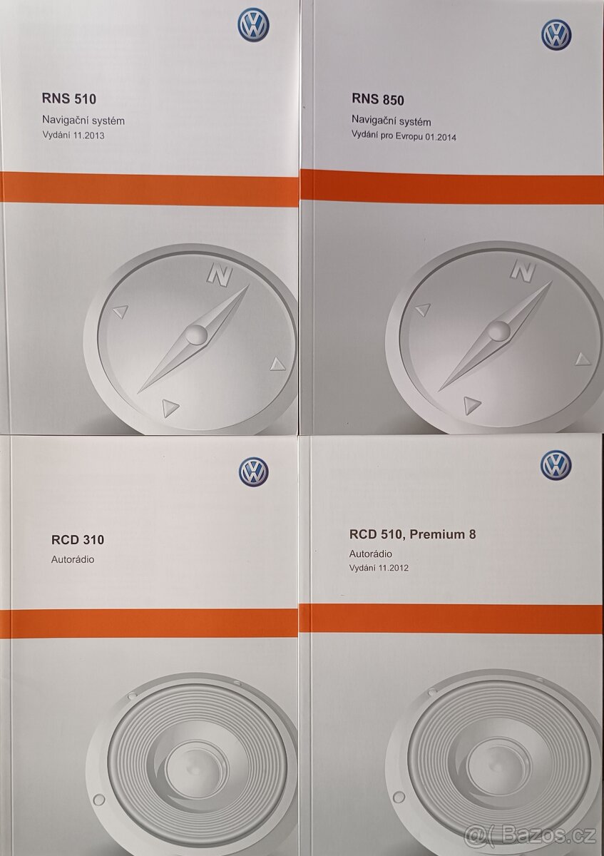 VW nevyplnene servisni knihy, navody k obsluze - 3